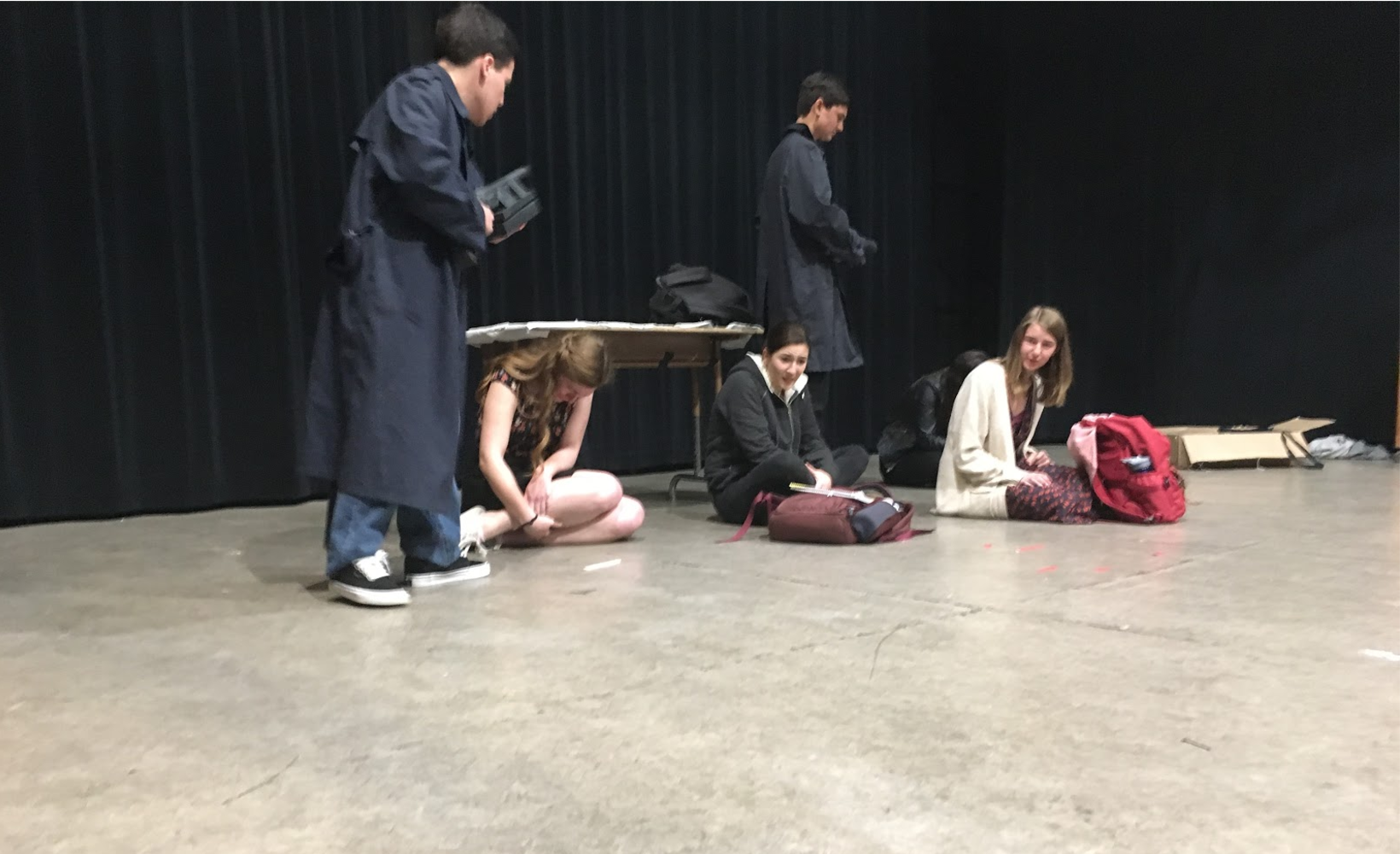  Columbinus , a Contemporary Dramatic one-act play made it to finals. The play is based on the Columbine school shooting. 
