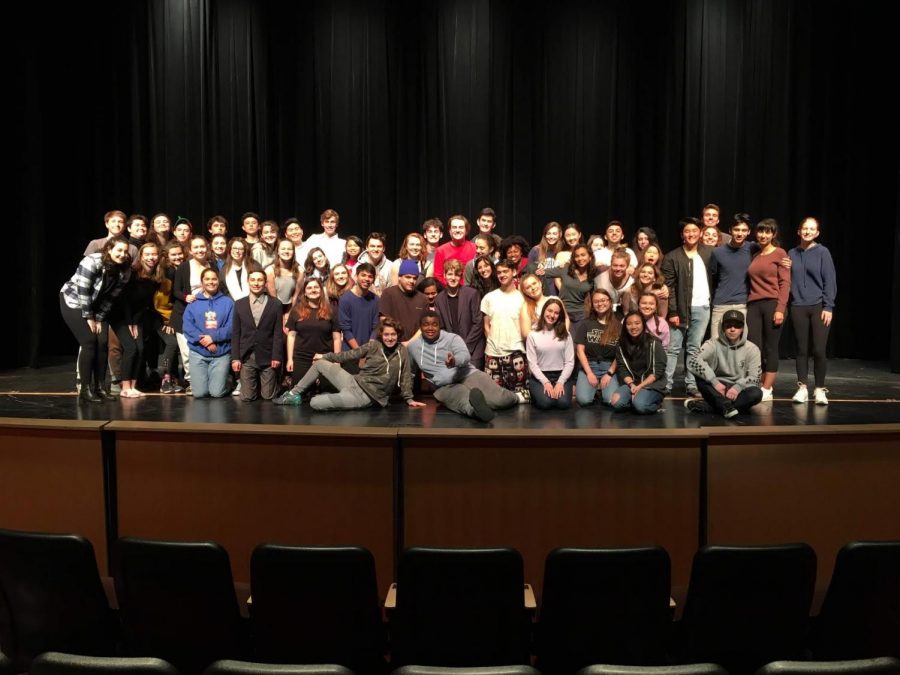 Drama students from Aragon, Burlingame, and Hillsdale gathered to perform at the festival.