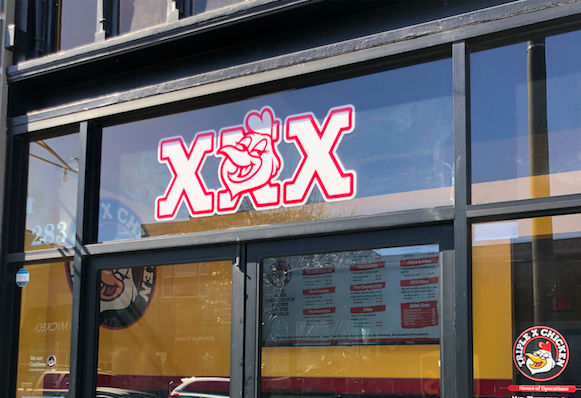 XXX Chicken is a new hotspot after it replaced Cherimoya last month.