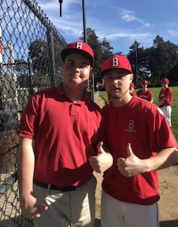 Will Pereira (left) has made a lasting impact on Burlingame sports.