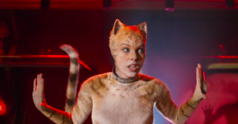 Bombalurina, a cat played by Taylor Swift, performs one of her several songs in the film. 