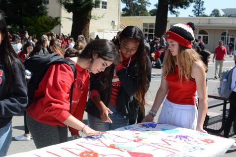 Students participate in BHS Unite Against Hate event