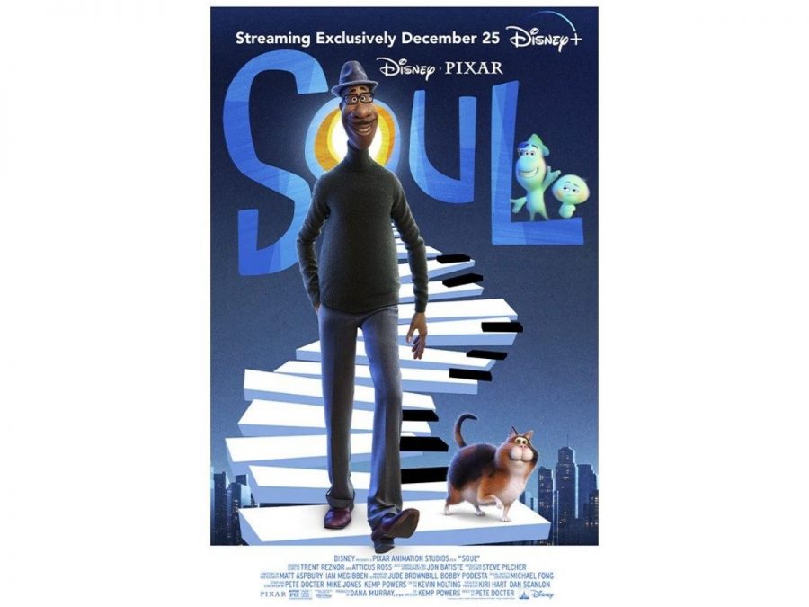 Joe Gardner, voiced by Jamie Foxx, and 22, voiced by Tina Fey, star in Pixar’s latest film “Soul”.