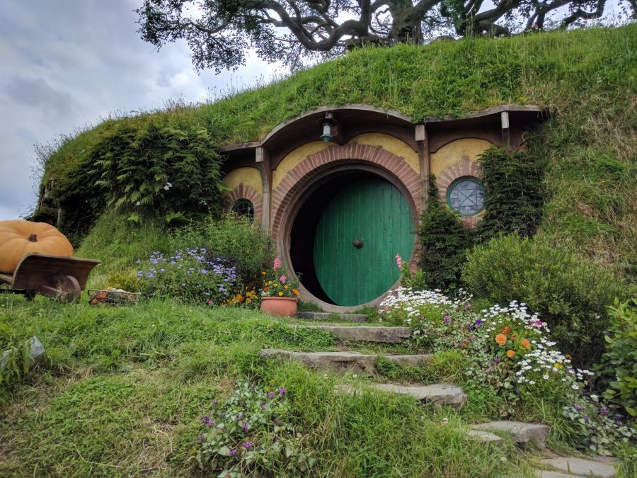 Amazon is filming its upcoming “Lord of the Rings” prequel TV show in New Zealand, following in the footsteps of Peter Jackson’s previous films. Pictured above is Bag End at the Hobbiton Movie Set in Matamata, New Zealand. 