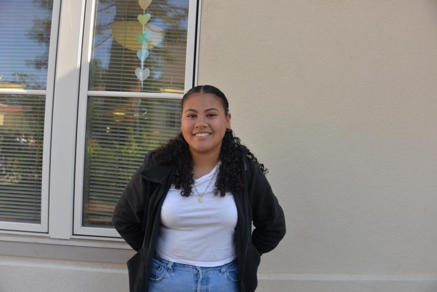 Sophomore Andrea Figueroa Tostado grew up the youngest of three children, being the first in her family to be born in America.