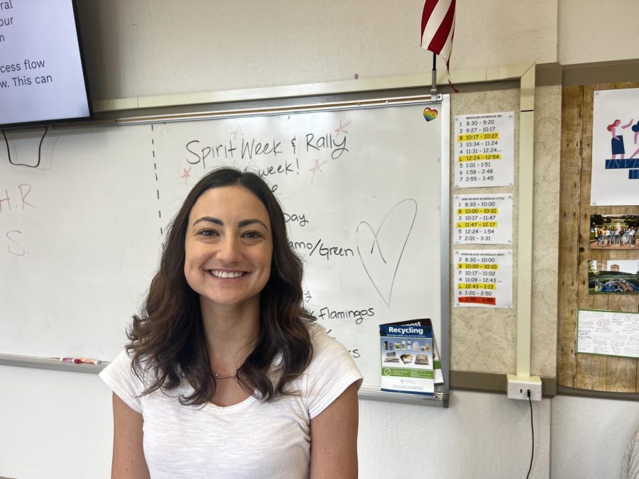 Alexandra Gray, Burlingames newest ethnic studies, government and macroeconomics teacher, centers her teaching style around connecting academics to real life. 