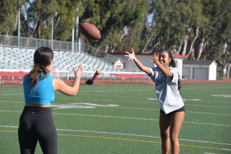 Spy Cam Cassidy Masturbating - Panther Bowl: A promising first glimpse at girls' flag football - High  School News