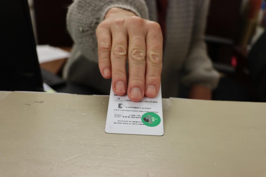 Students without a 5th, 6th or 7th period are expected to receive stickers for their ID cards from the counseling office, indicating that they are permitted to leave.