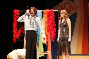 Paying homage to the aesthetic of the ‘70s, Brandy Fleming and her costume crew worked together to create colorful and show-stopping looks for the spring musical “Disaster!”.