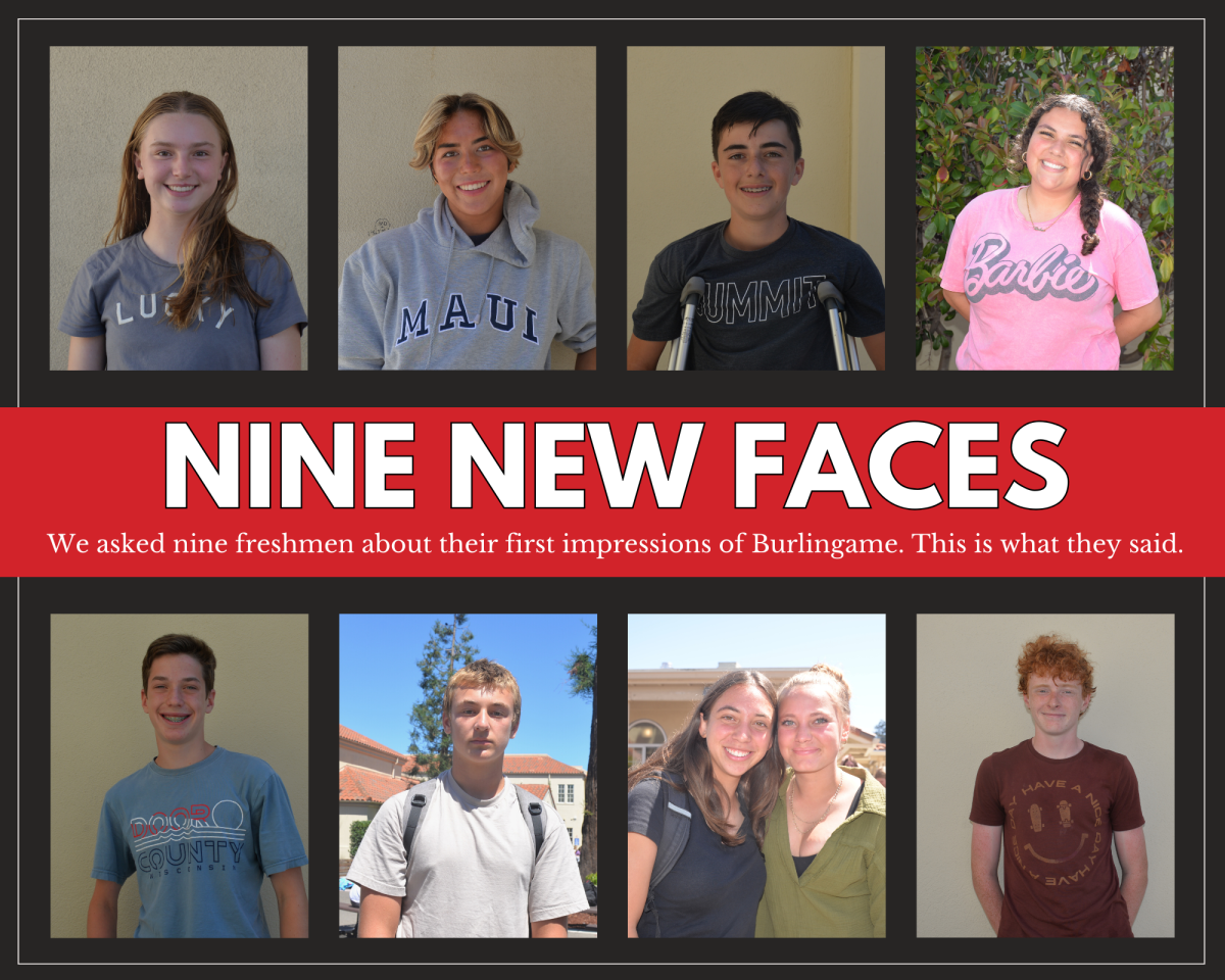 Each freshman at Burlingame experiences the transition into high school in their own unique way.