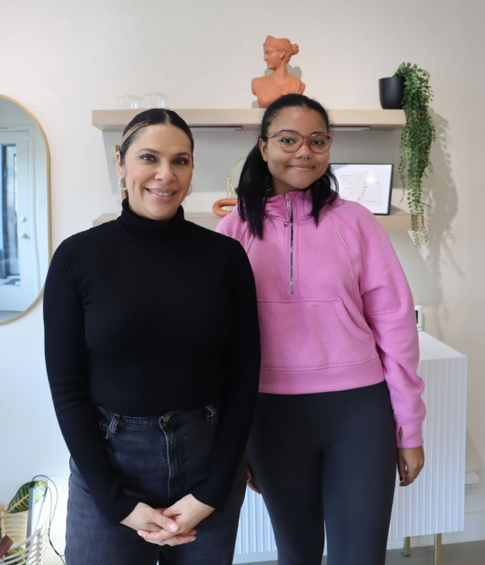 Owner Veronica Morales and the newest member of the Eleven and Luxe team, Destiny Goodman, work together to make women feel confident through self-expression. 