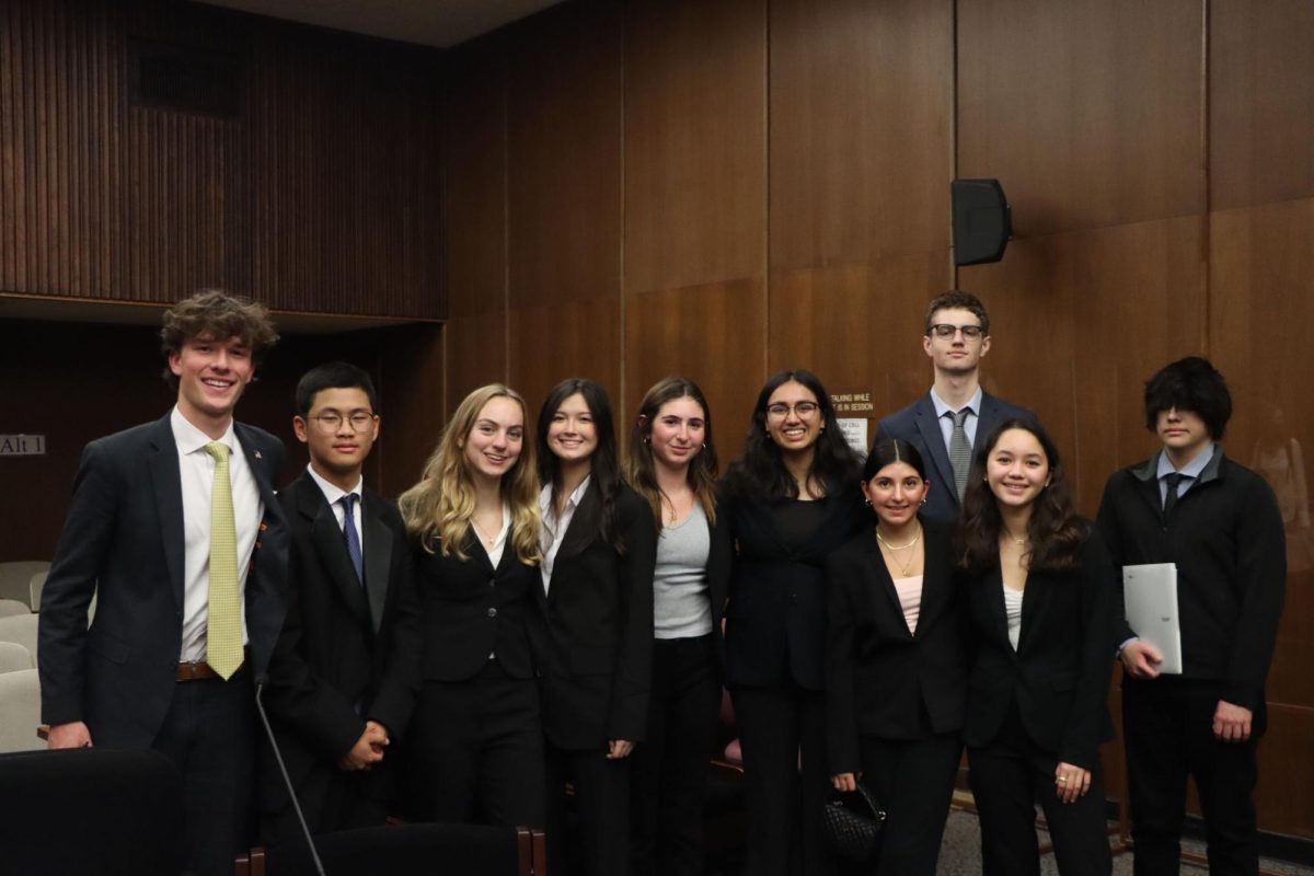 Burlingame’s mock trial team is energetic after an exciting first match against Oceana High School.