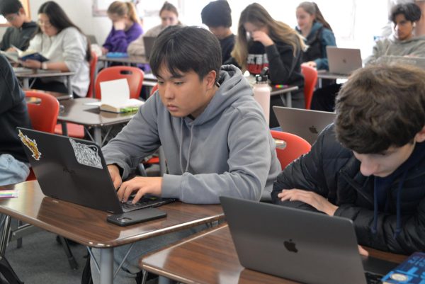 English is one of the most tech-heavy classes. While students still rely on physical books to read, most essays, assignments and tests are taken digitally.