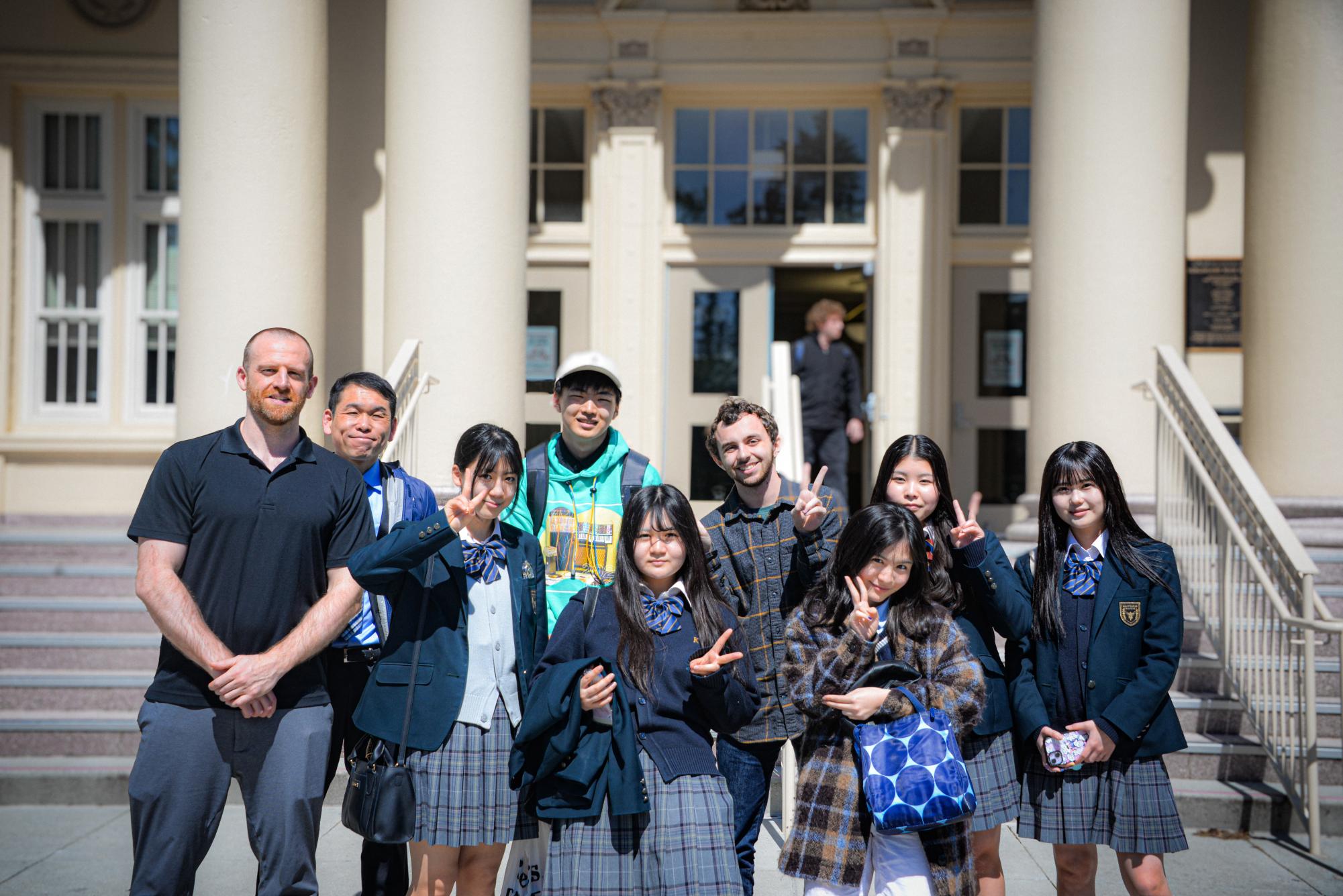 Burlingame+welcomes+five+exchange+students+from+Japan