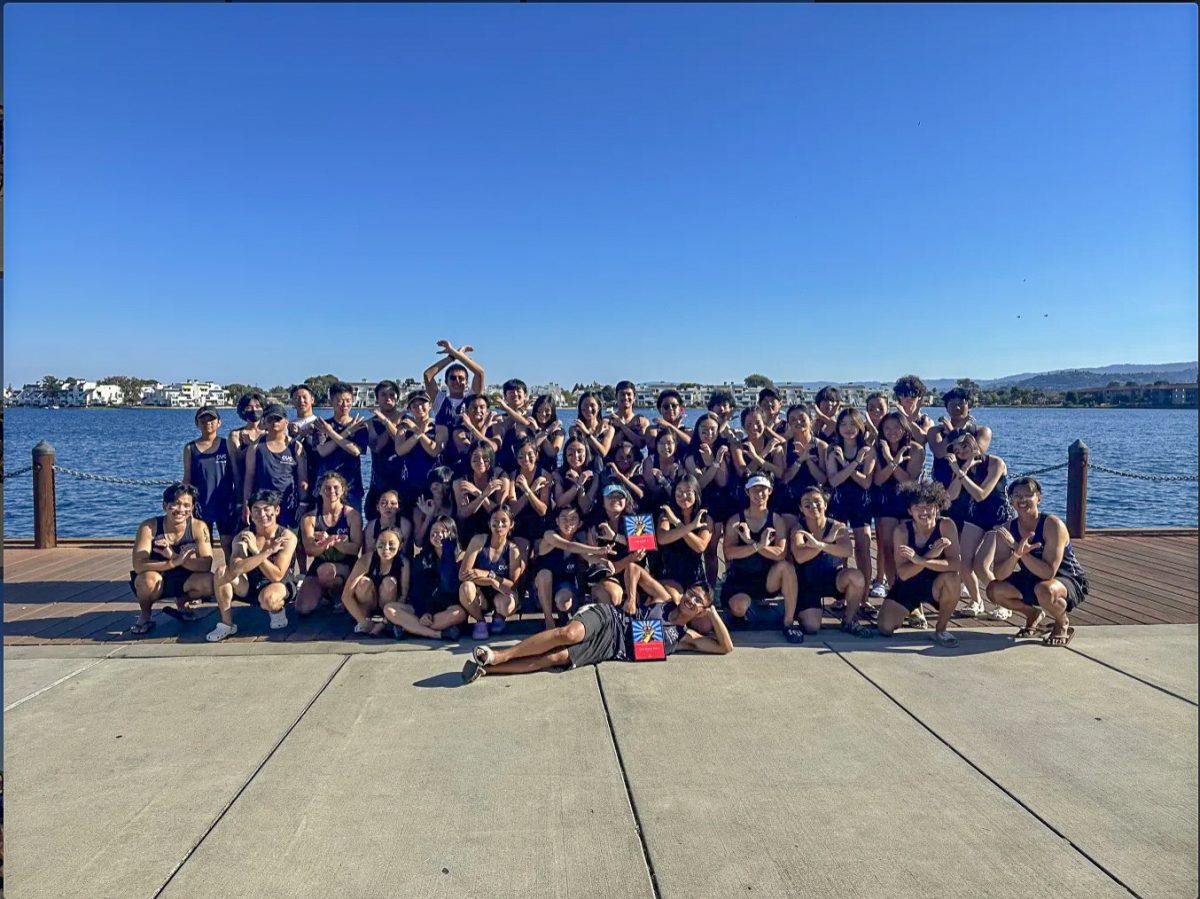 Located at Leo J. Ryan Park, the CYC’s dragon boat team poses for a team picture after the NorCal CA Dragon Boat championships in the fall of 2023.