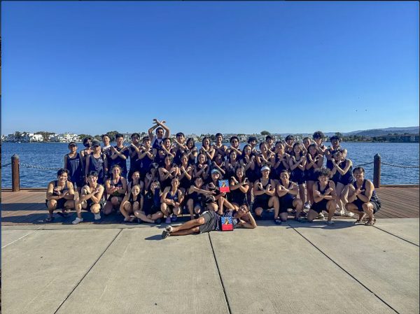 Located at Leo J. Ryan Park, the CYC’s dragon boat team poses for a team picture after the NorCal CA Dragon Boat championships in the fall of 2023.
