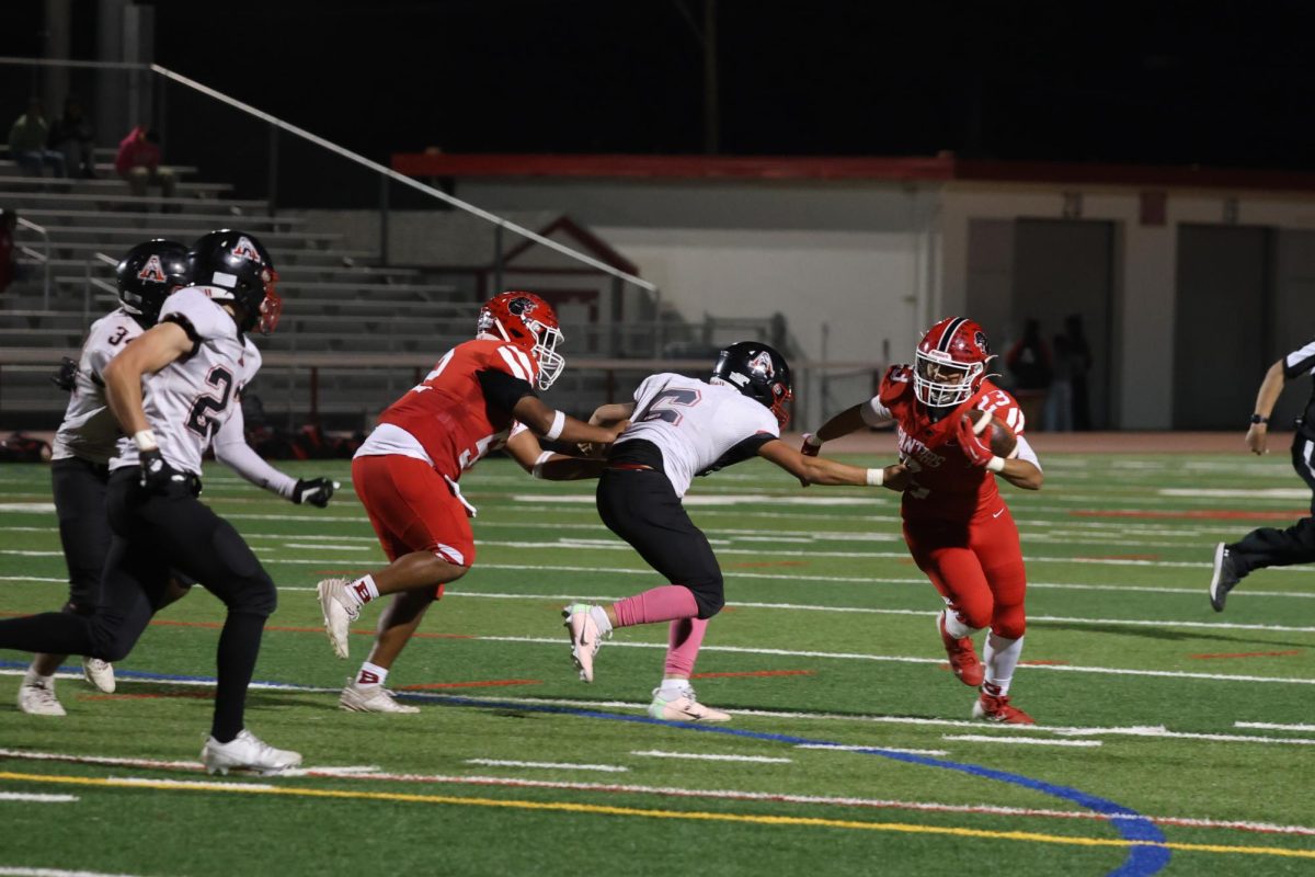 The Panthers dominated on offense versus Aragon, scoring three rushing touchdowns. 