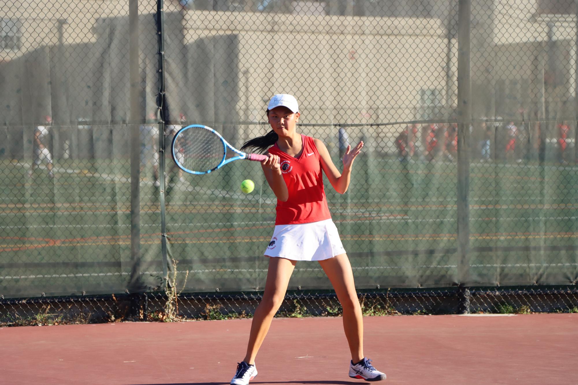 Girls’ tennis secures second place after pivotal week