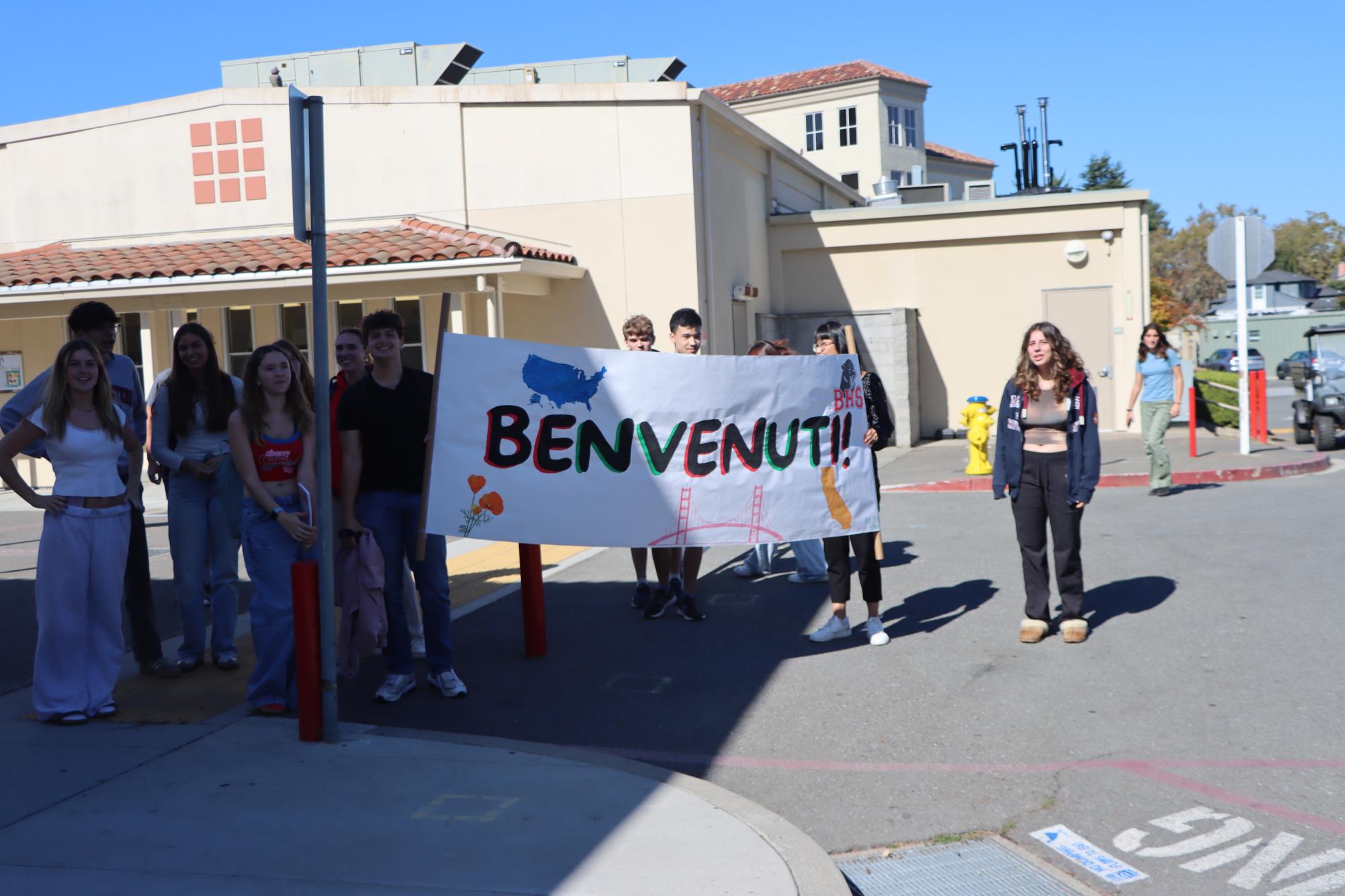 Italian exchange students return to Burlingame