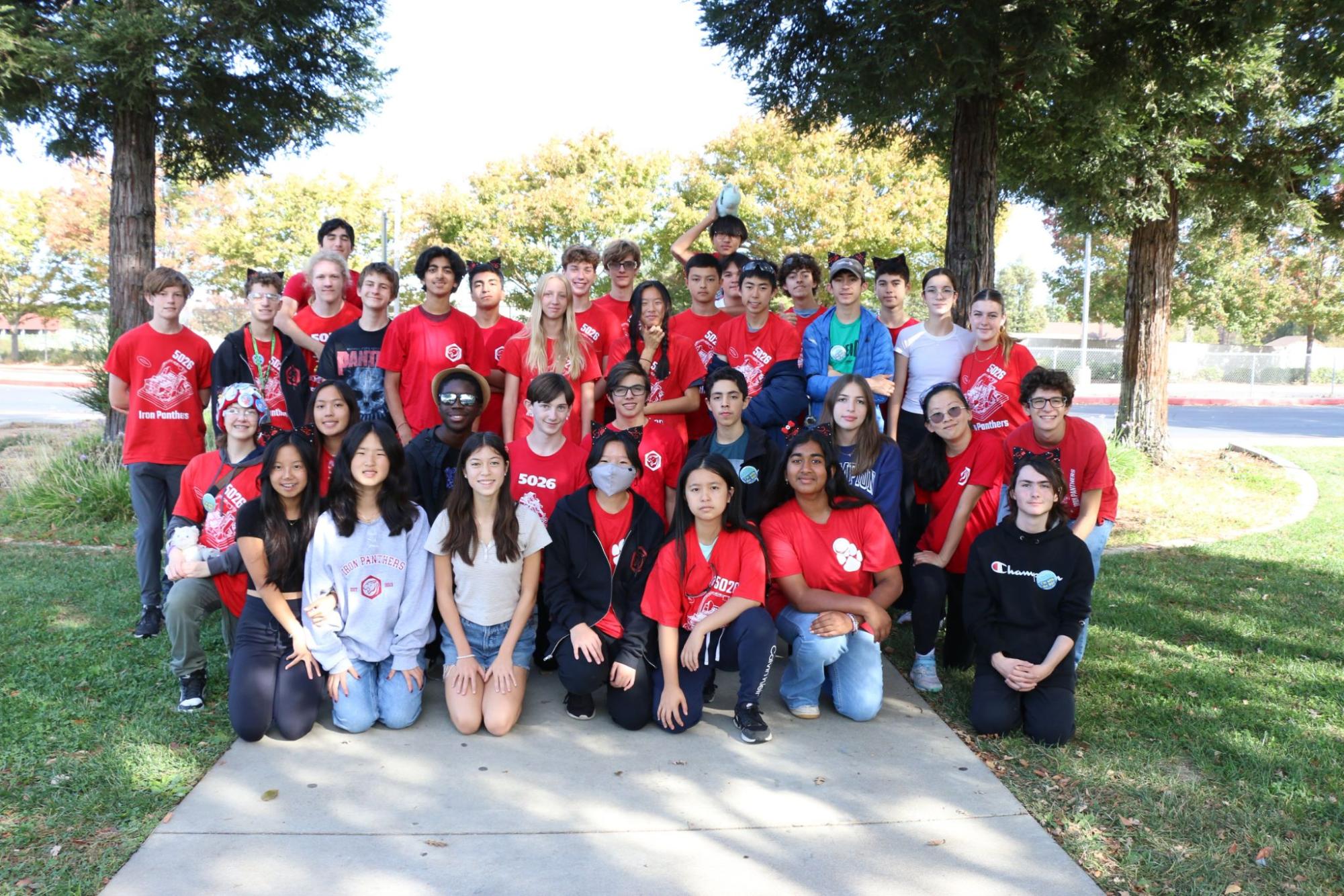 Iron Panthers freshmen shine at first robotics competition