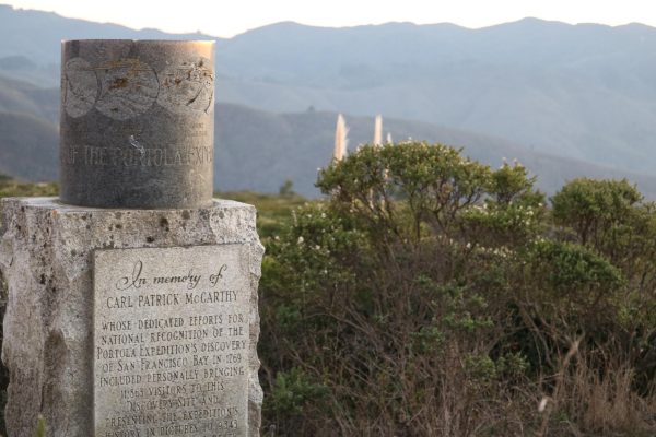 The Ohlone-Portola Heritage Trail spans 90 miles across San Mateo County and outlines the Portola Expedition where the Spanish, guided by the Ohlone tribe, “discovered” California. Today, according to Castro, there is one surviving branch of the Ramaytush Ohlone, the tribe that lived in the San Francisco Bay.