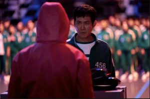 Player 456, Seong Gi-hun, played by Lee Jung-jae, finds himself playing in the Squid Game once again. This time, however, he is determined to save as many players as possible and put an end to the games once and for all.  