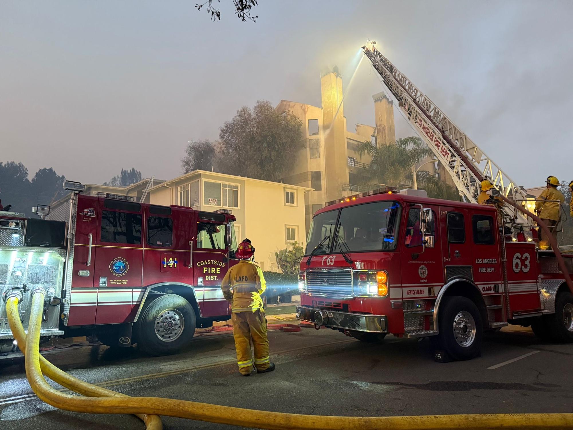 Effects of Palisades Fire reach Burlingame, county extends aid