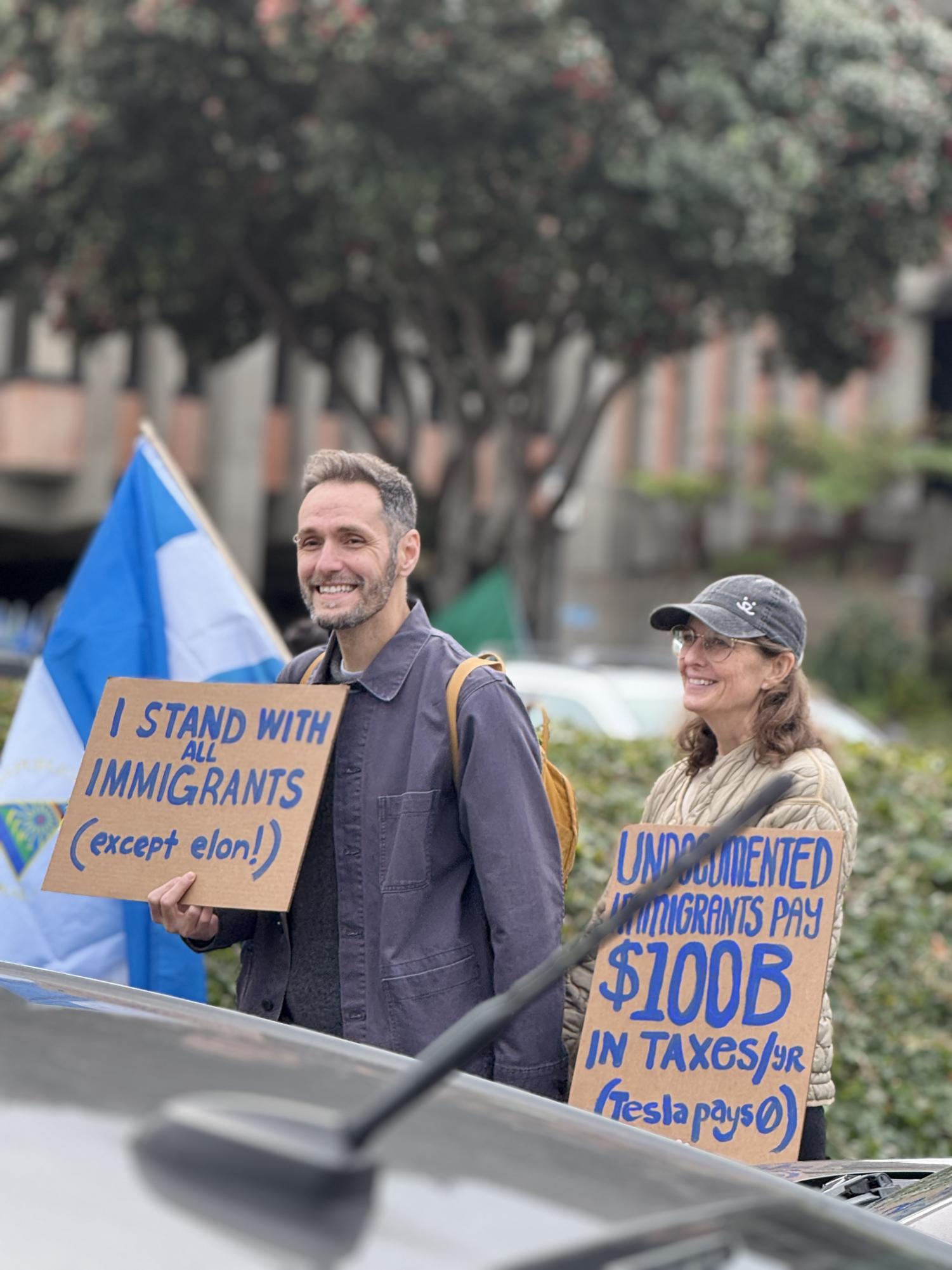 Bay area residents march over 20 miles for immigration rights