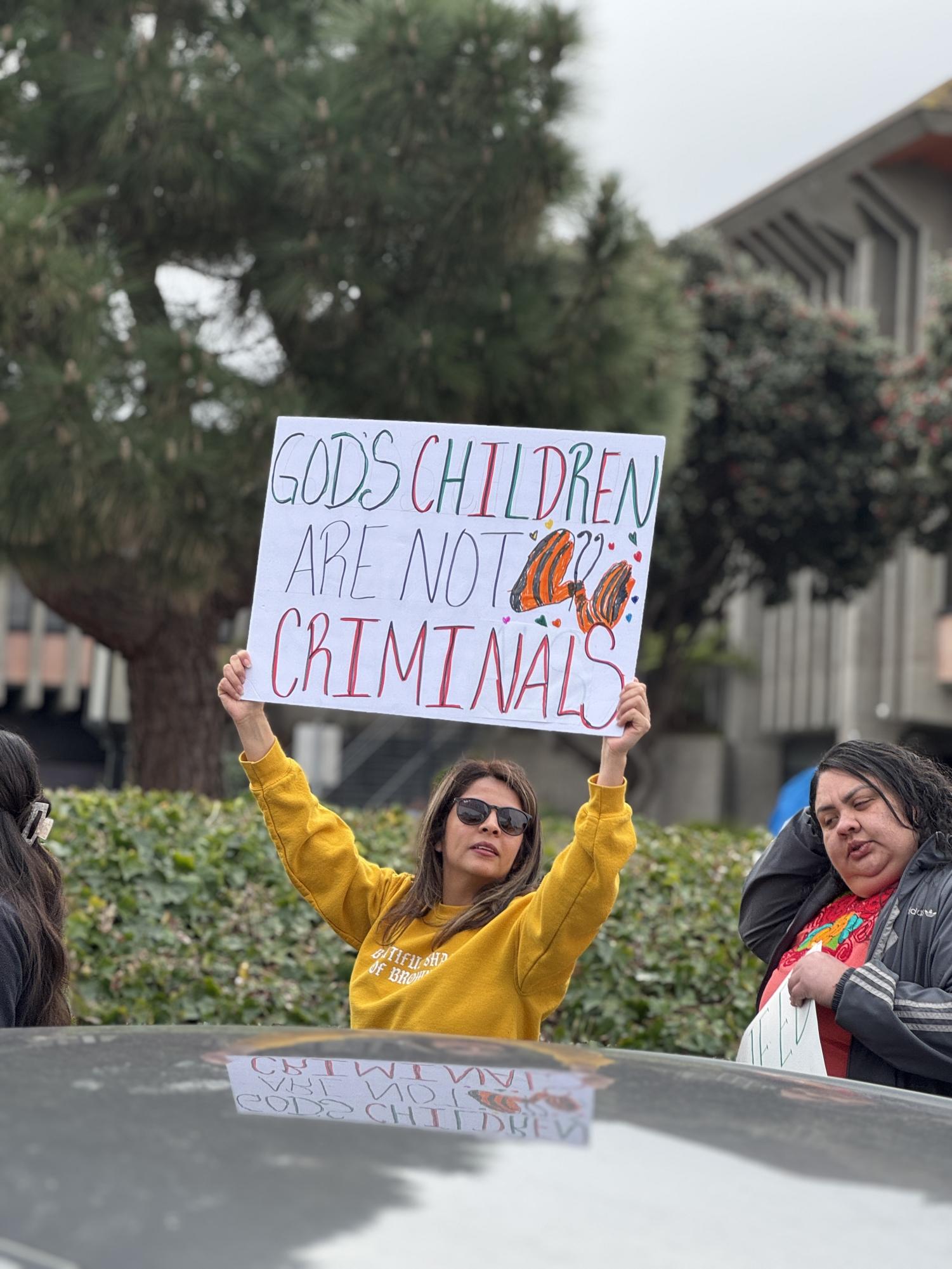 Bay area residents march over 20 miles for immigration rights