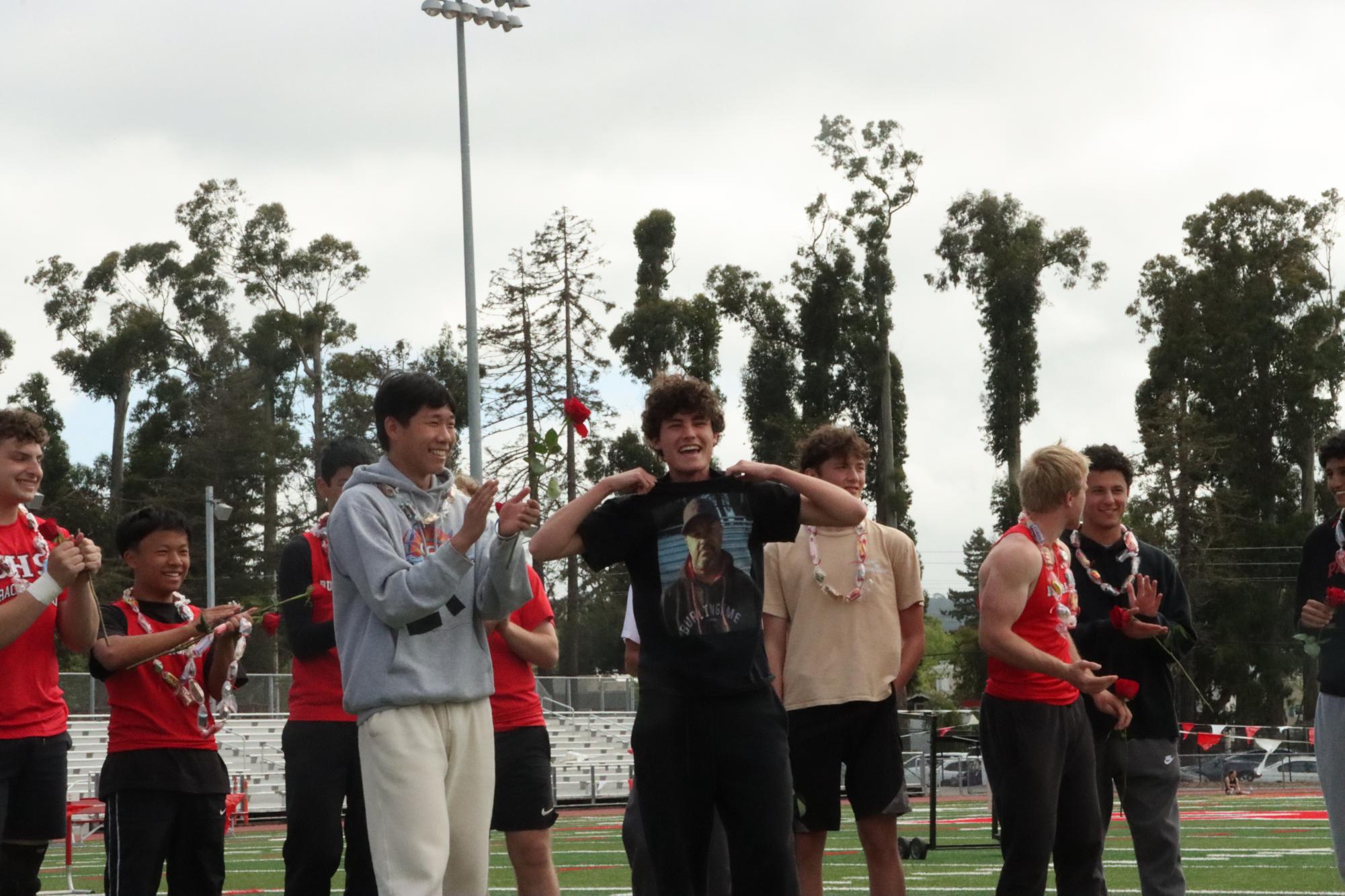 Track and field celebrates seniors with outstanding performance at final league meet