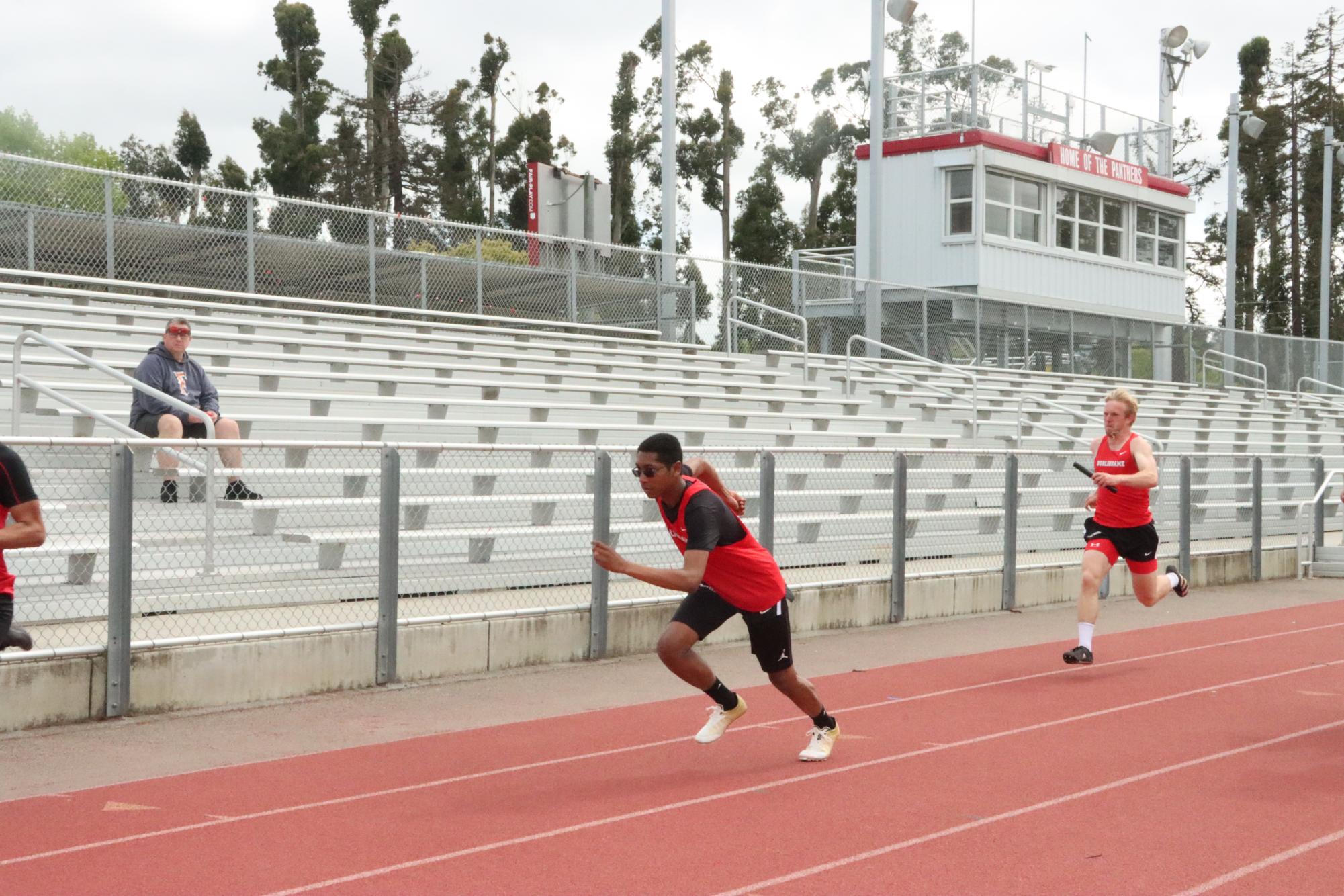Track and field celebrates seniors with outstanding performance at final league meet