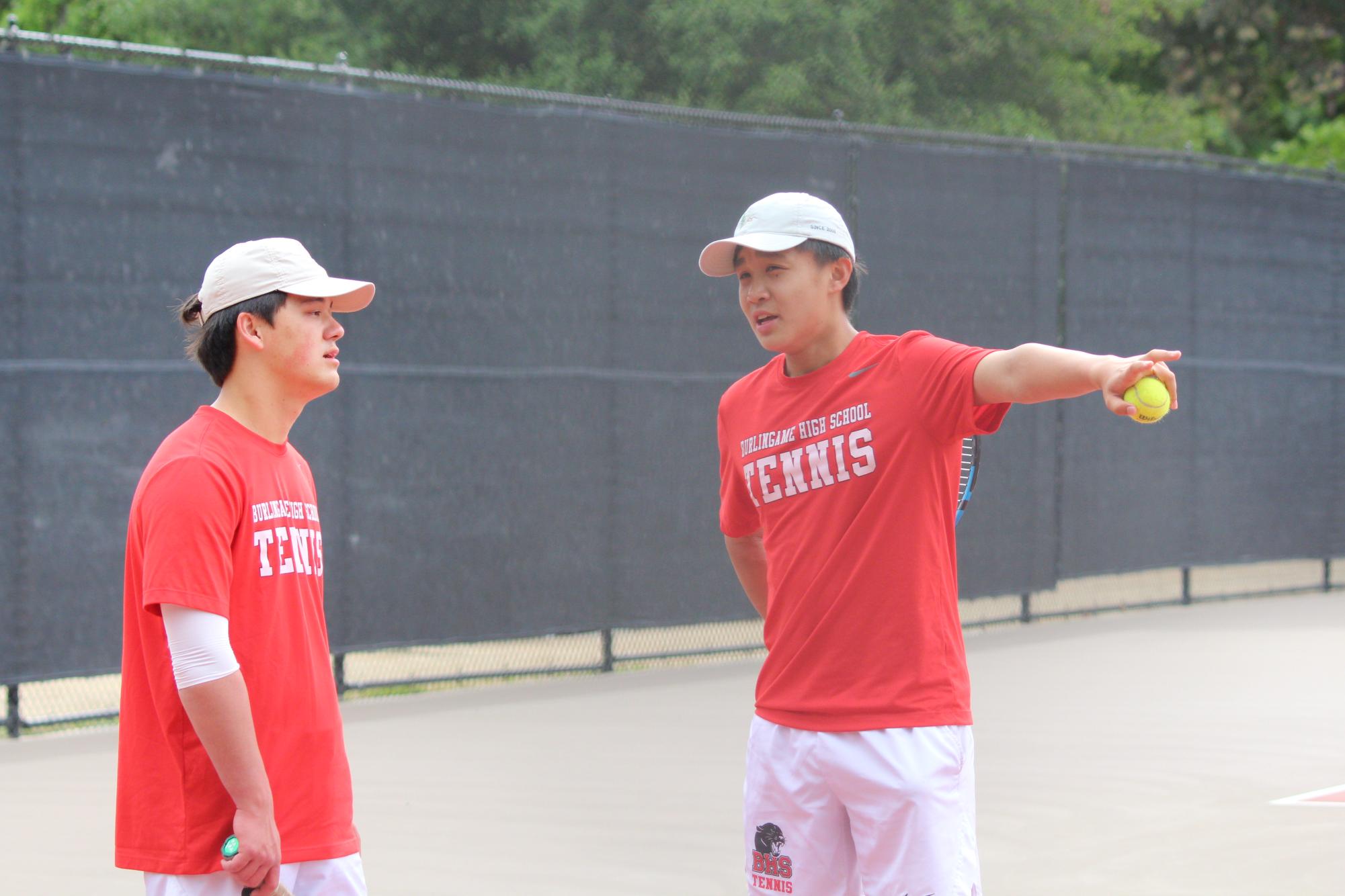 Boys’ tennis settles the score with Menlo-Atherton, extends season to CCS
