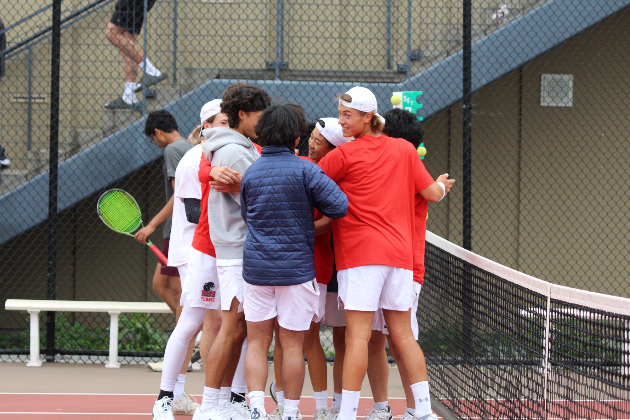 Boys’ tennis settles the score with Menlo-Atherton, extends season to CCS