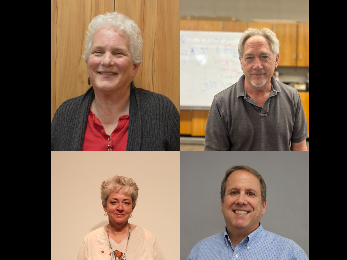 Bleviss, Balmy, Erle, and Skelton are retiring from Burlingame this year.