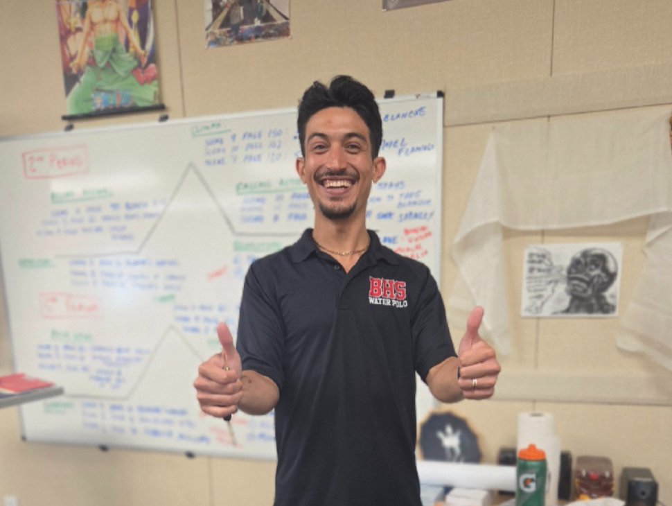 New English teacher Julian Cowan-Byrns moved to Singapore at the age of 12, then back to the U.S. five and a half years later. According to Byrns, the main culture shock in Singapore was the food and that vehicles don’t yield for pedestrians. 