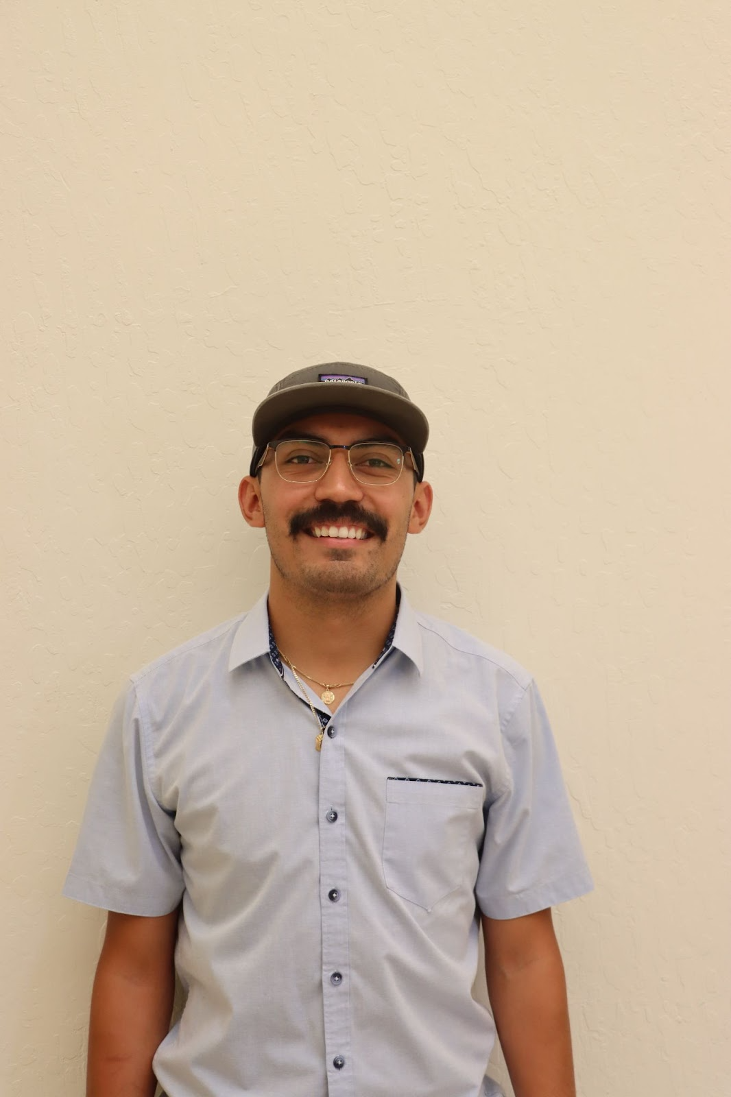 Eduardo Garcia is currently trying to learn how to play the guitar and challenges himself to practice at least ten minutes a day.