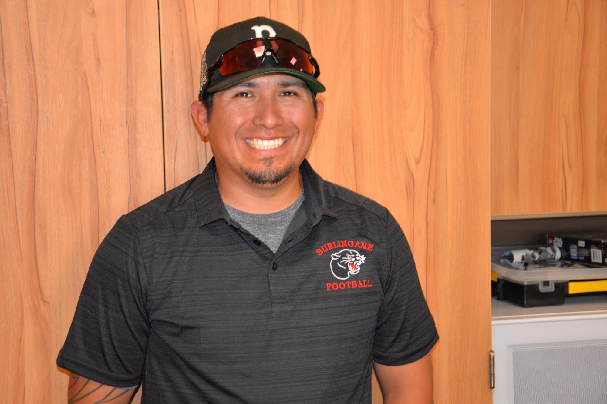 Richard Gonzalez worked in Burlingame for multiple years as a campus security officer, instructional aide, and long-term substitute before transitioning to a special education teacher this year.