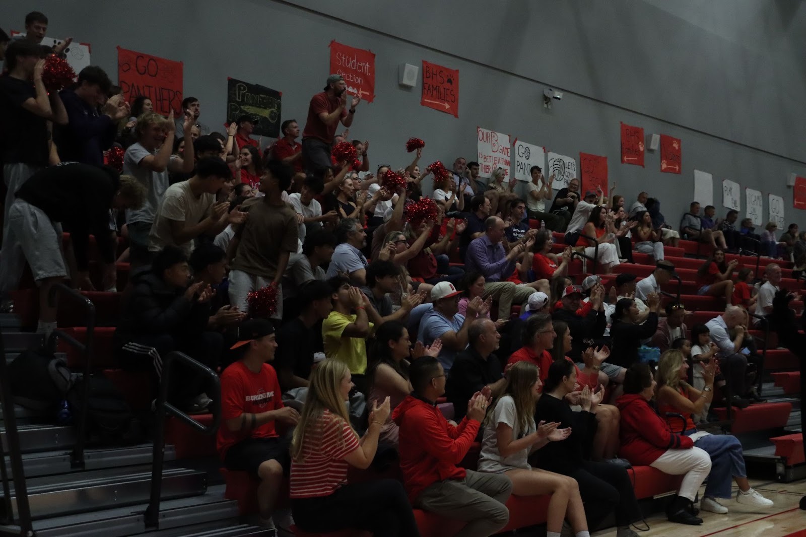 Girls’ volleyball wins first game in new gym with a 3-0 sweep against Sequoia
