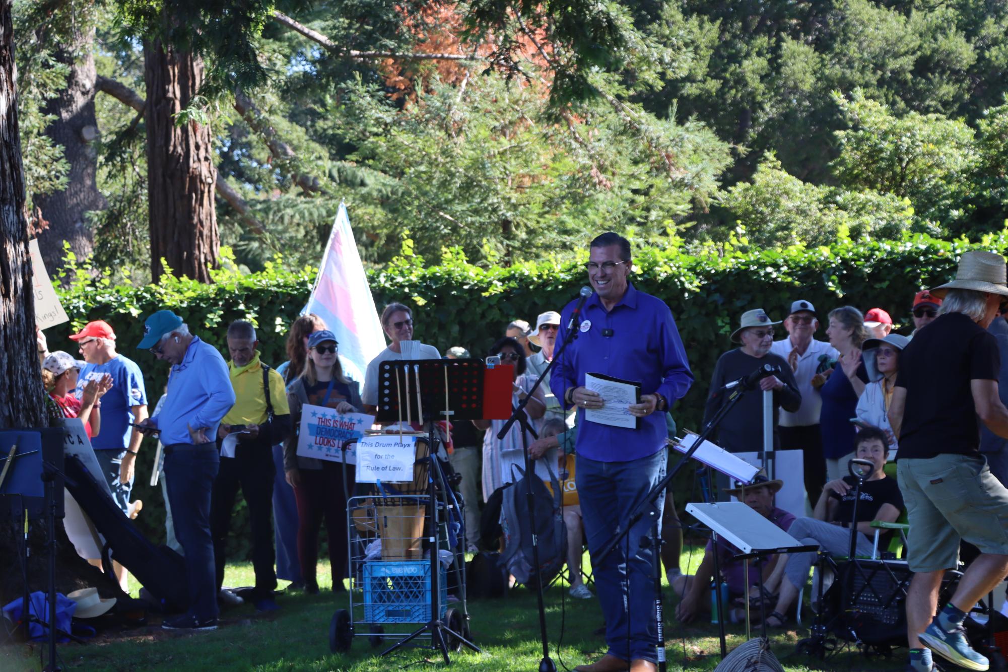Indivisible hosts No Kings 2 protest in San Mateo