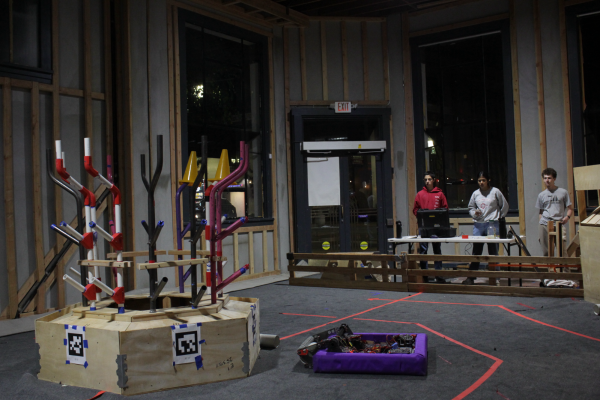 The Iron Panthers collaborate at their new workspace on Broadway.
