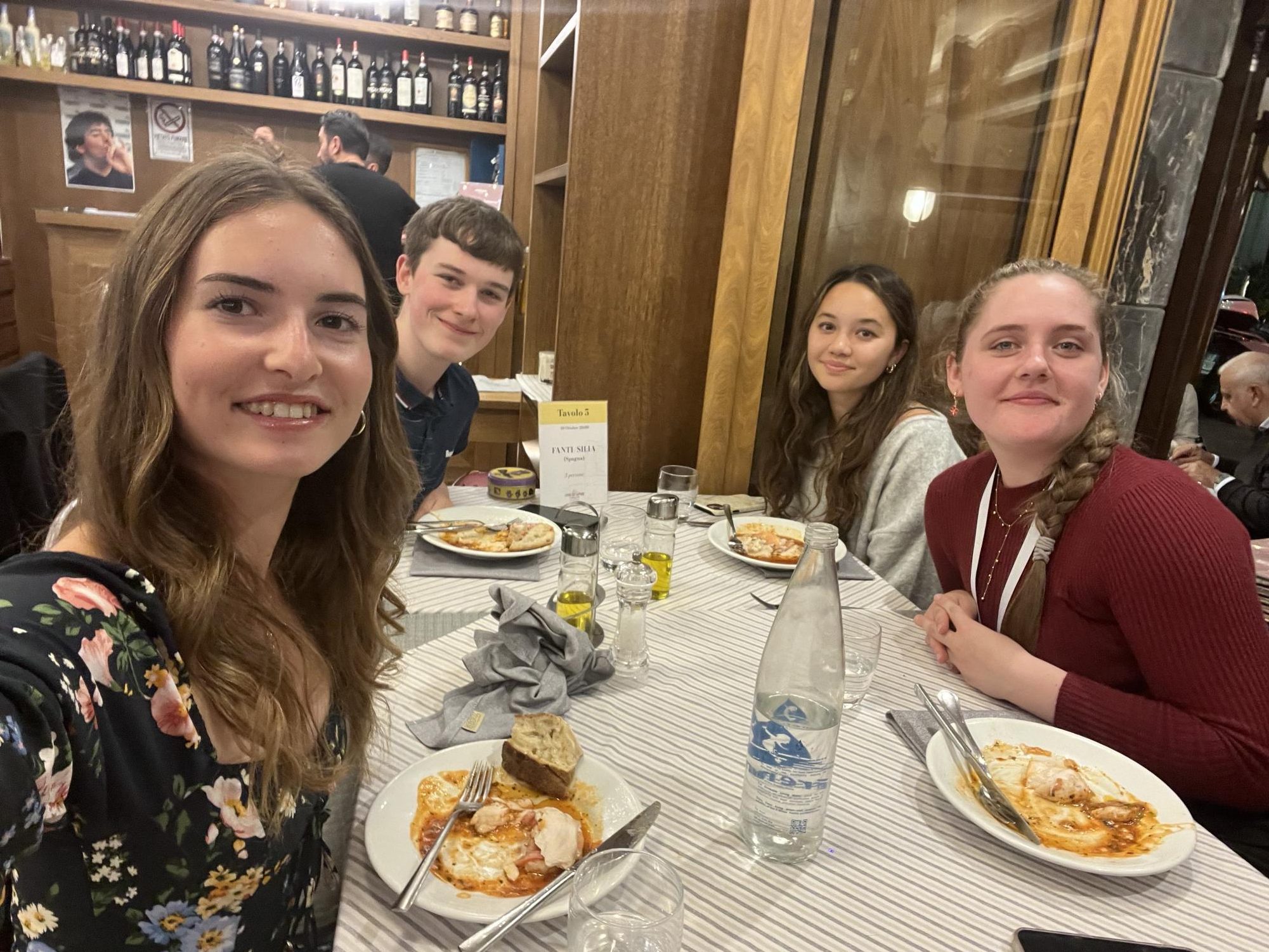 Students represent U.S. at international AI summit in Italy