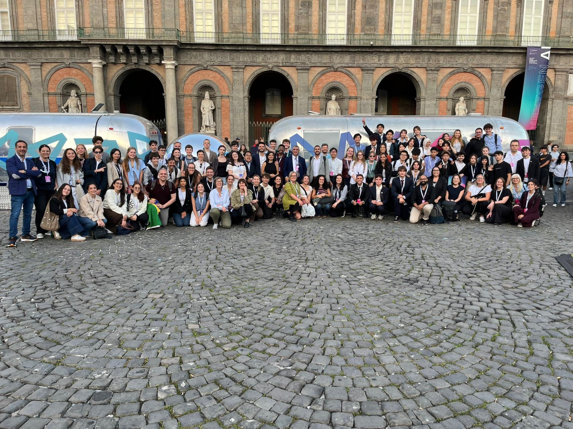 Students represent U.S. at international AI summit in Italy