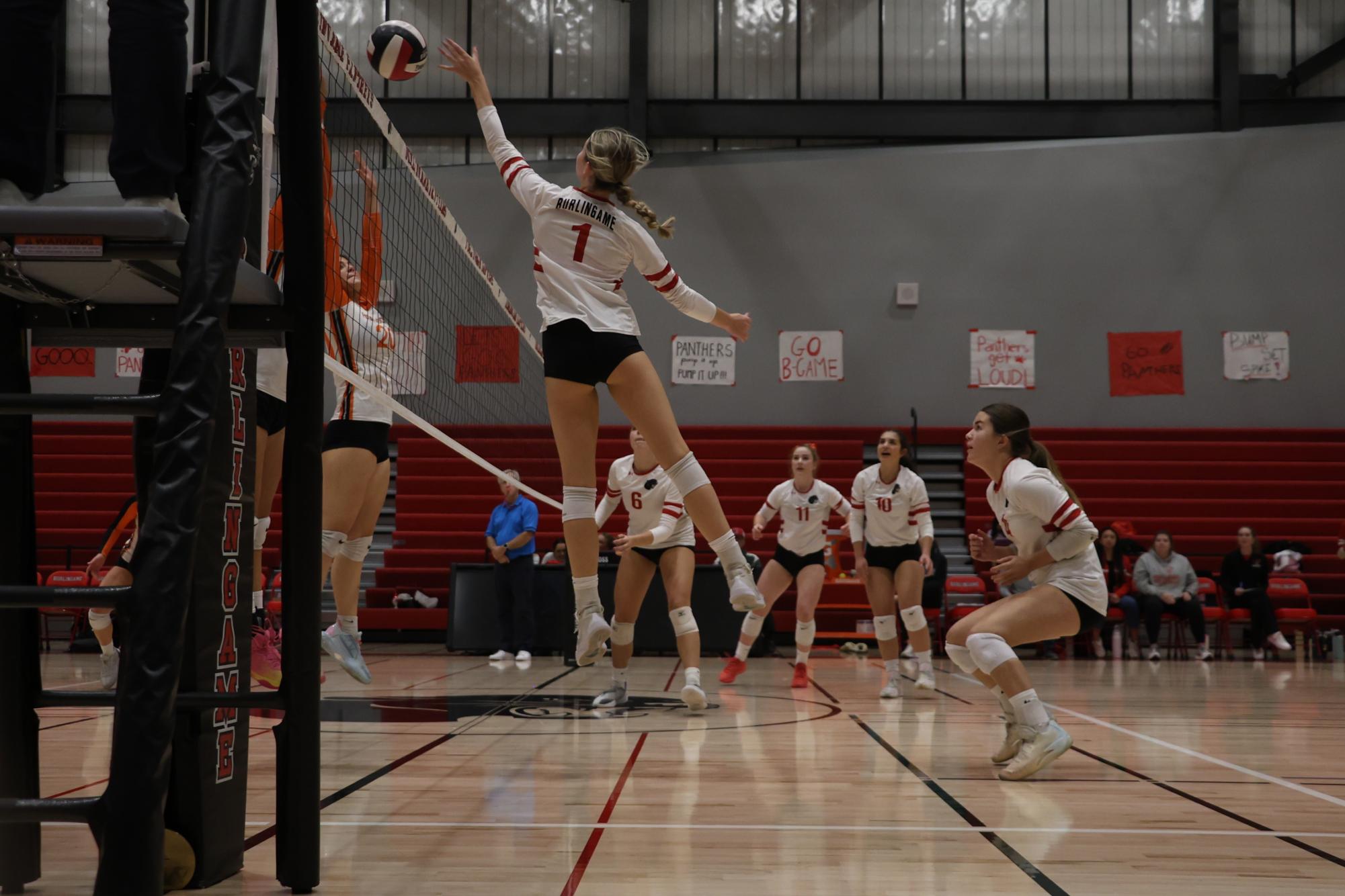 Girls’ volleyball sweeps Half Moon Bay on senior night