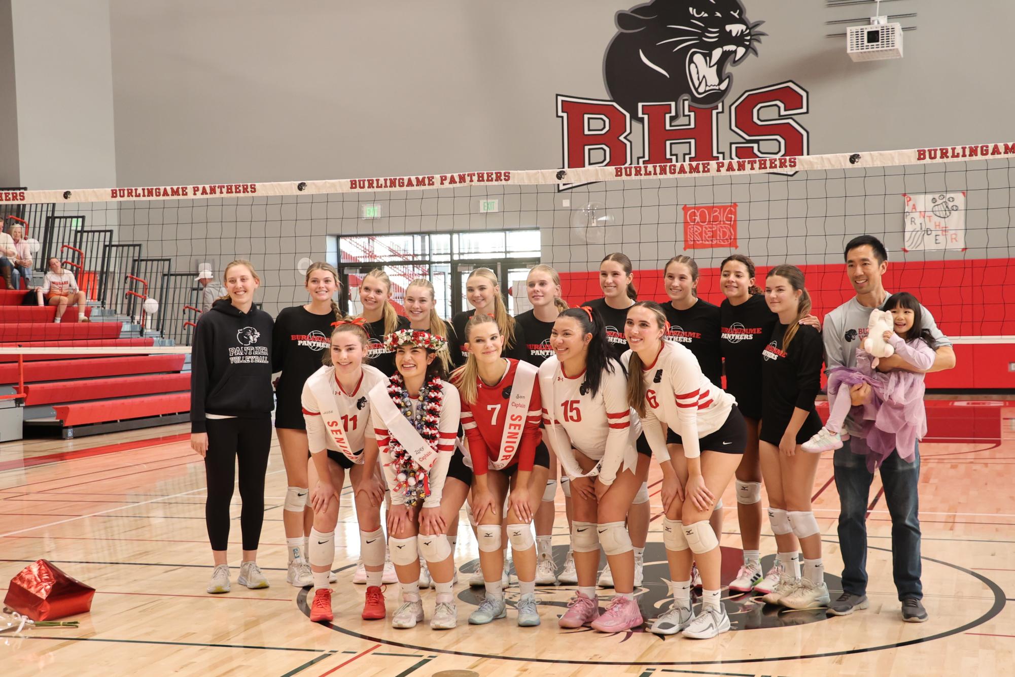 Girls’ volleyball sweeps Half Moon Bay on senior night
