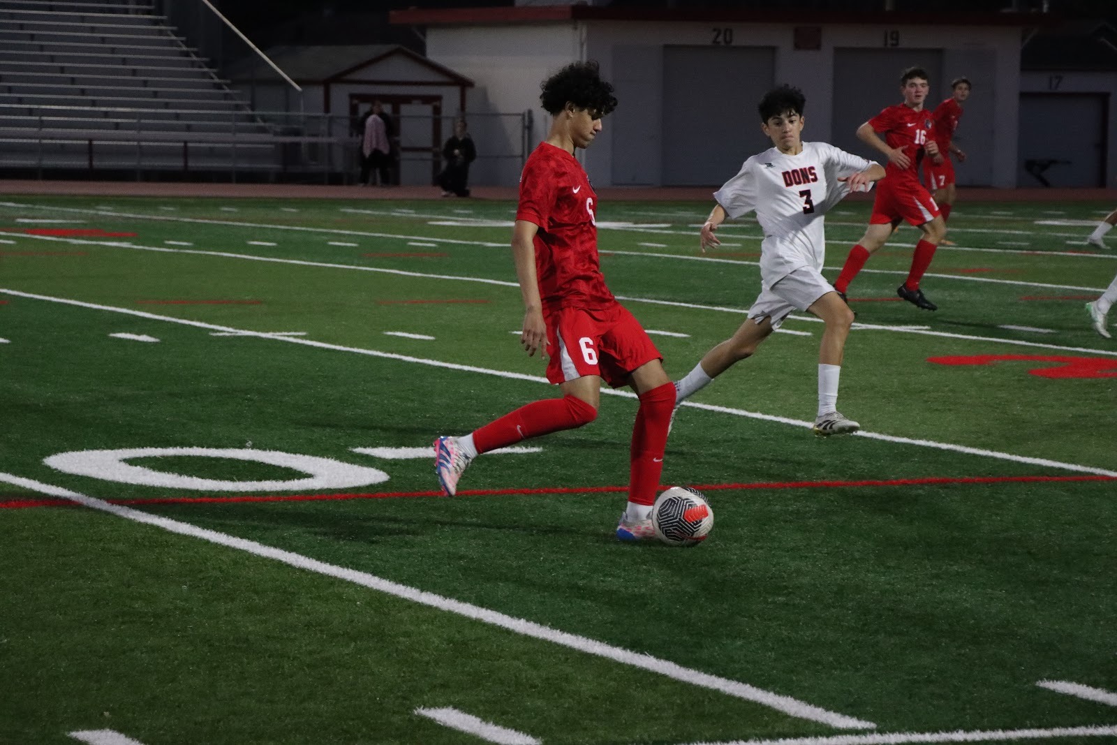 Boys’ soccer triumphs over Aragon in league play