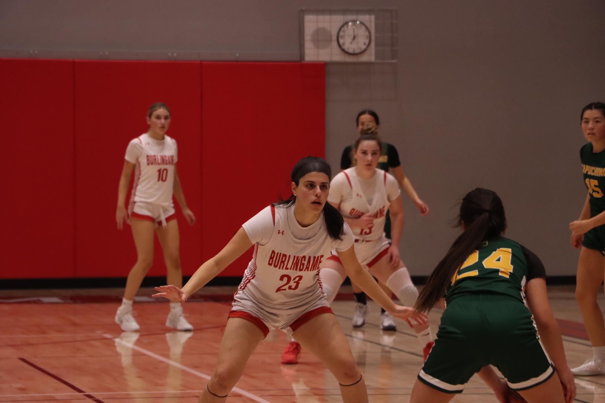 Girls’ basketball falls to fourth in league with loss to Capuchino