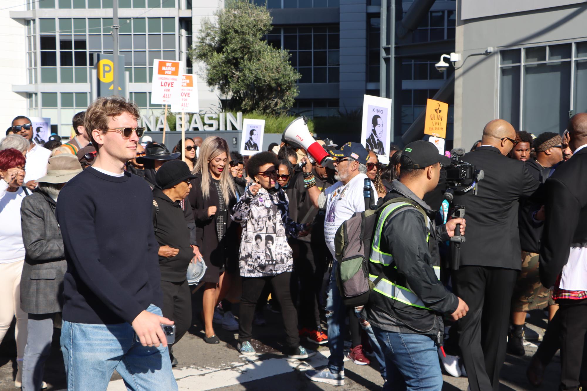 Hundreds march in San Francisco to honor legacy of Martin Luther King Jr.