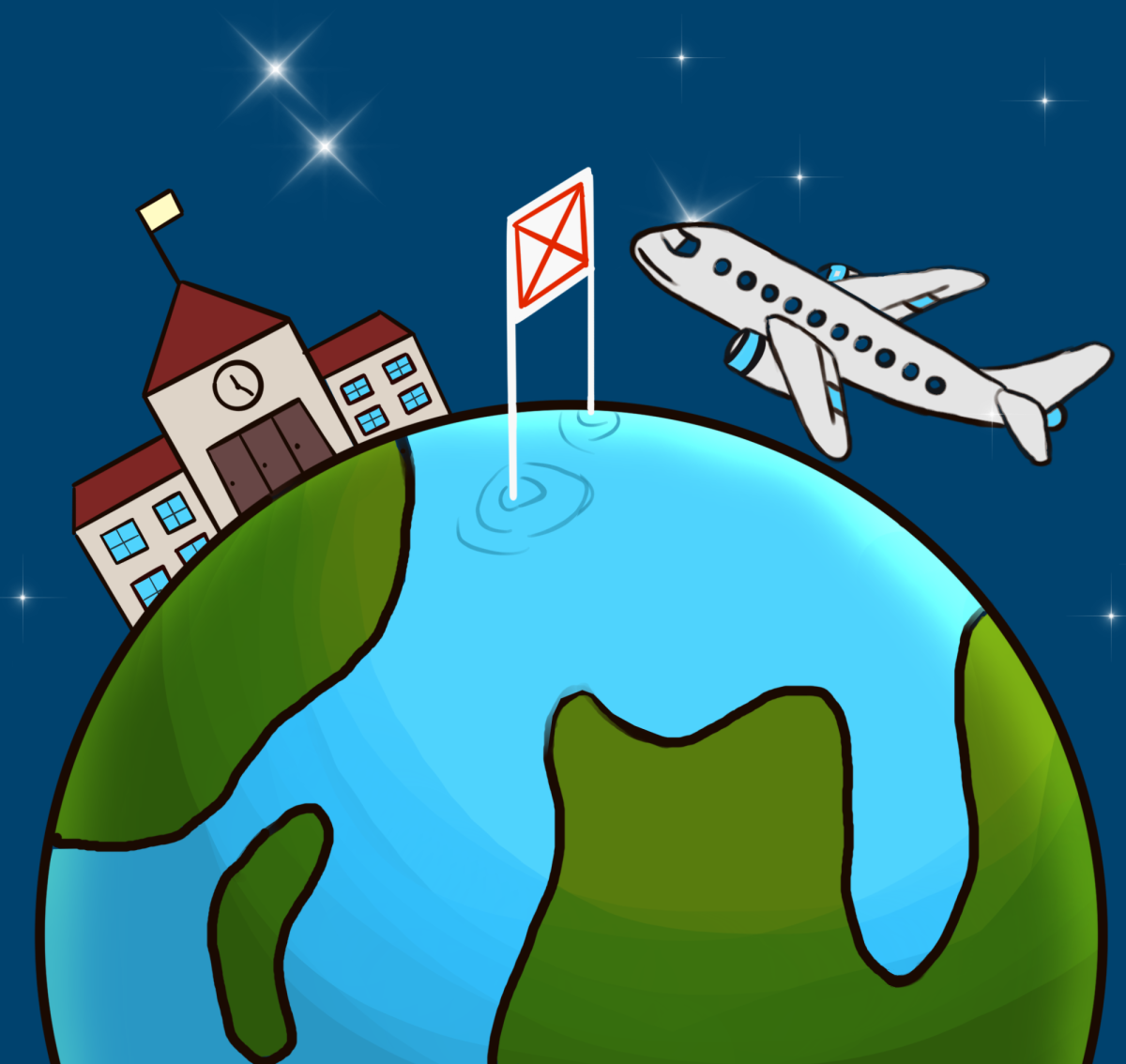 Caption: According to The Migration Policy Institute (MPI), the number of international students attending U.S. colleges in the 2013-14 school year was 4.5 million. By the 2023-24 school year, the number dropped to over 1.1 million enrolled.