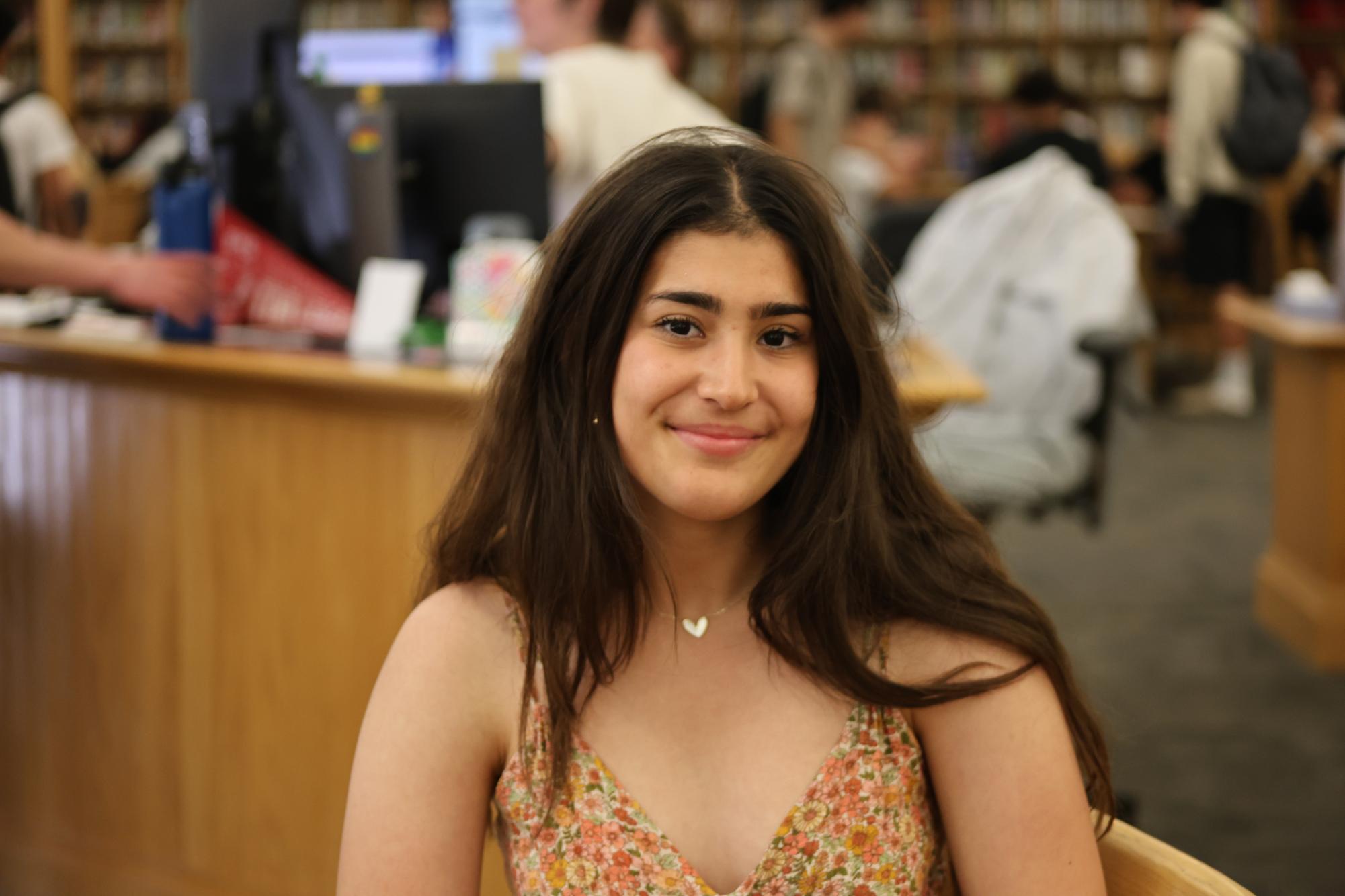 Leyla Baghirova learned American Sign Language through a course at the College of San Mateo.