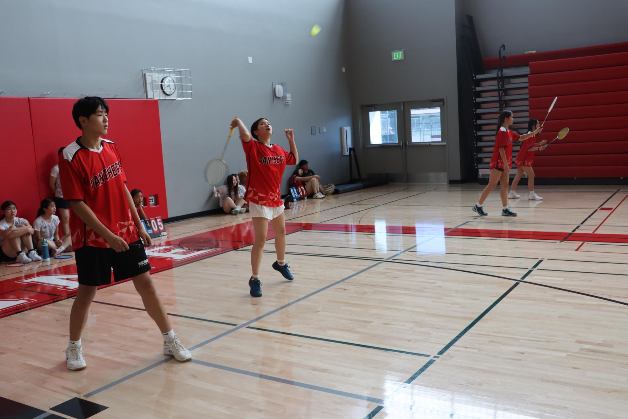 Badminton defeats Westmoor on senior night